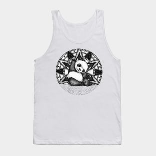 Panda Mandala Tank Top